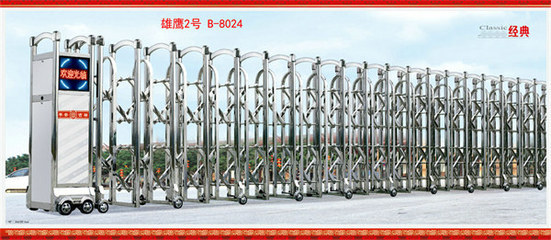 佛山優(yōu)質(zhì)電動(dòng)伸縮門與不銹鋼拉閘門供應(yīng) 化州市、信宜市、電白地區(qū)建材首選